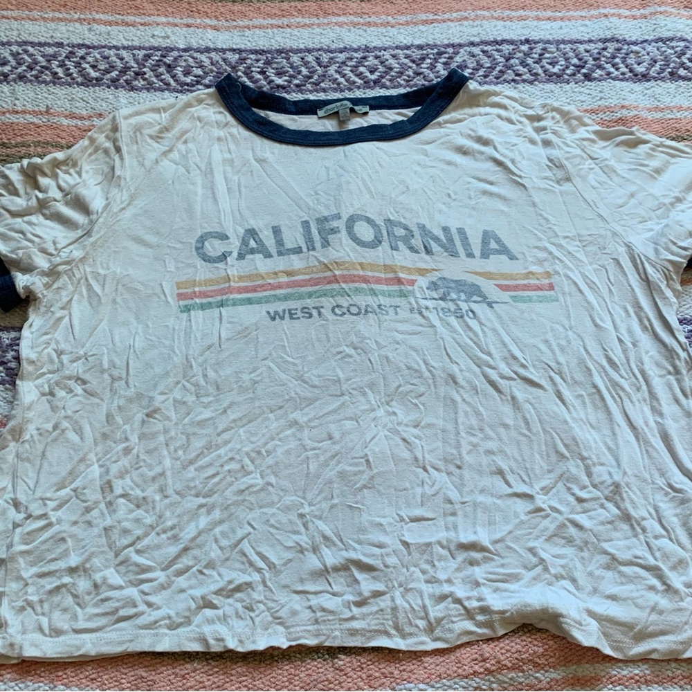 Cropped t shirt